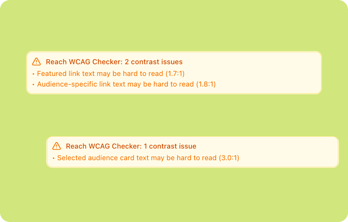 Accessibility compliance with WCAG 2.2 standards